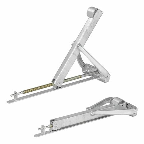 Soporte de esquina para caravana 700 kg 605 x 260 mm H: 500 mm