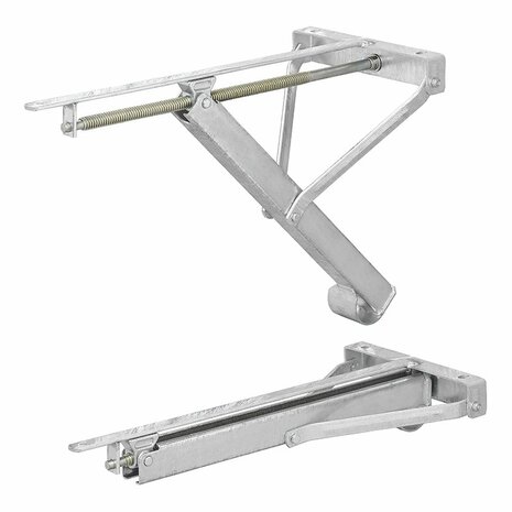 Soporte de esquina para caravana 450 kg 663 x 278 mm H: 512 mm