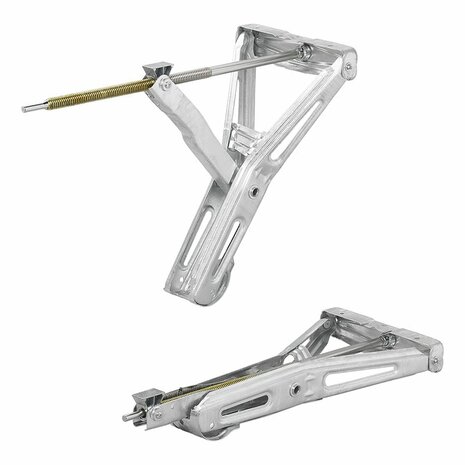 Soporte de esquina para caravana 1000 kg 605 x 280 mm H: 470 mm