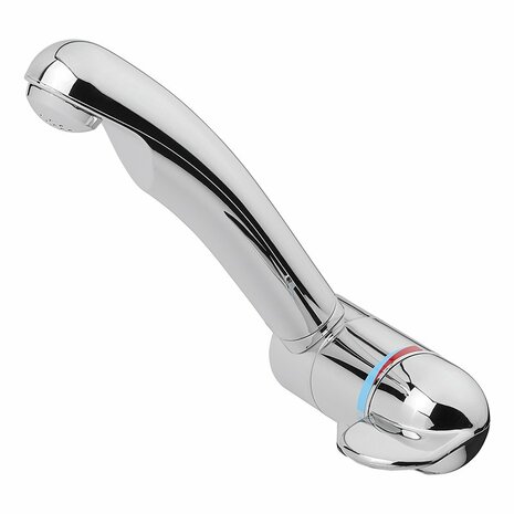 Grifo mezclador Estilo 3000 12V diametro 27 mm cano curvo