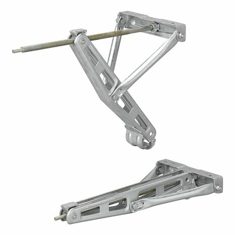 Soporte de esquina para caravana 1500 kg 619 x 280 mm H: 498 mm