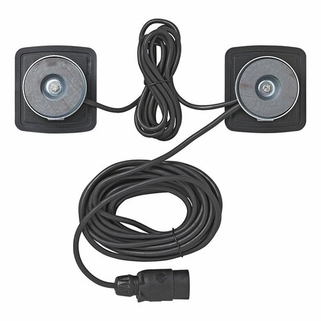 Juego de iluminacion para remolque LED con imanes cable 7 5+2 5M