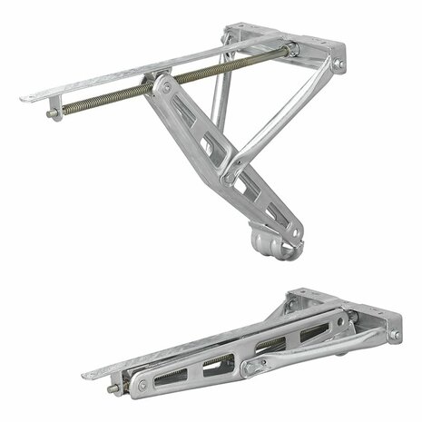 Soporte de esquina para caravana 1500 kg 677 x 280 mm H: 502 mm