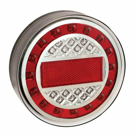 Luz trasera 12 24V 4 funciones 125mm LED