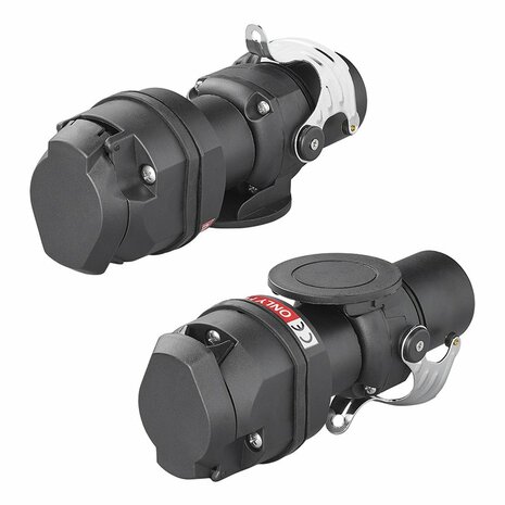 Enchufe adaptador de 24 V 15 a 12 V 13 pines ISO12098 > ISO11446