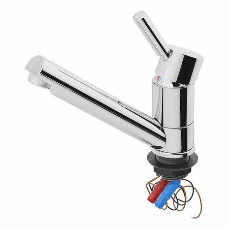 Grifo mezclador Keramik Trend E diametro 33 mm cromo
