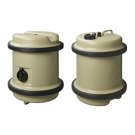 Deposito de agua limpia Aquaroll 40L beige