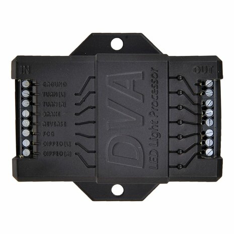 Procesador de luz LED 12V para remolques