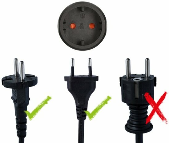Adaptador de viaje para Euro EE.UU., Japon