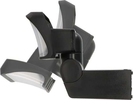 Foco LED WS 2050 S, 1680lm, IP44, negro
