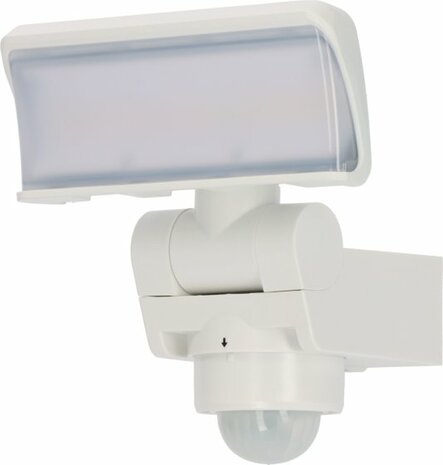 Foco LED WS 2050 WP con detector de movimiento, 1680lm, IP44, blanco