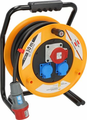 Professional Enrollacables Brobusta CEE 1 IP44 para la industria o construccion 30m H07RN-F 5G2,5