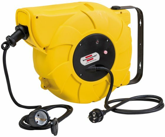 Enrollacables de carrete automatico IP44 16+2m H07RN-F 3G1,5