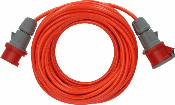 Cable extensibles IP44 25m senalizacion AT-N07V3V3-F 5G1,5 400V 16A