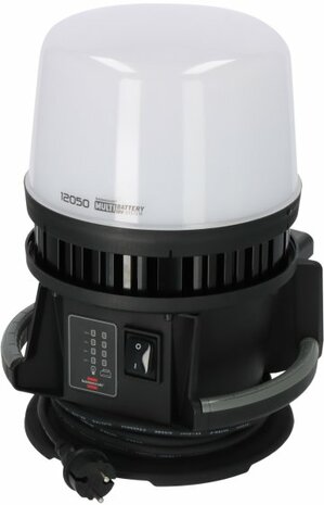 Professional Multi Battery LED foco de construccion hibrido de 360° 12050 MH, 12000lm, IP54
