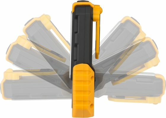 Lampara portatil a bateria con 4 LEDs HL DA 40 MH 200lm