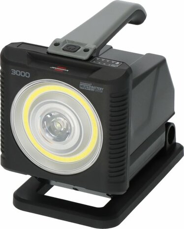 Professional Multi Battery Lampara de mano LED a pilas HL 3000, 1140 + 2160lm, IP54