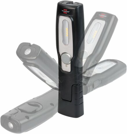 Lampara portatil con bateria y LEDs HL 201 A 250+70lm
