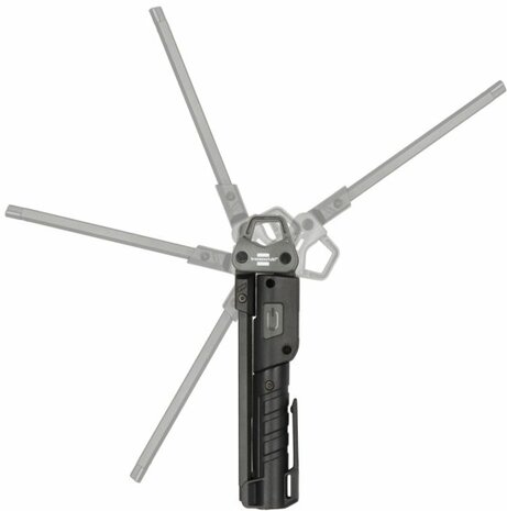 Lampara de mano LED recargable HL 400 AC, 400lm + spot 120lm + espalda 200lm