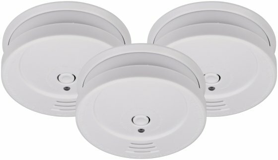 Detector de humos SET, 3x RM C 9010 con bateria reemplazable