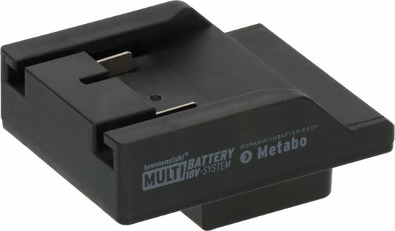 Adaptador Metabo CAS per faretti da cantiere a LED nel sistema  Multi Battery 18V