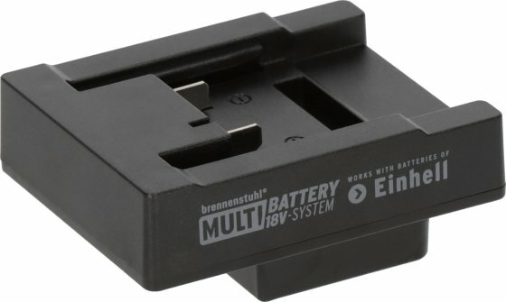 Adaptador Einhell para focos LED de construccion en el sistema  Multi Battery 18V