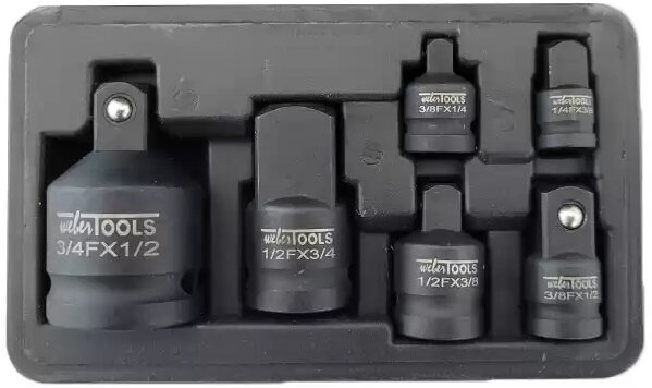 Juego de adaptadores de corriente de 6 piezas