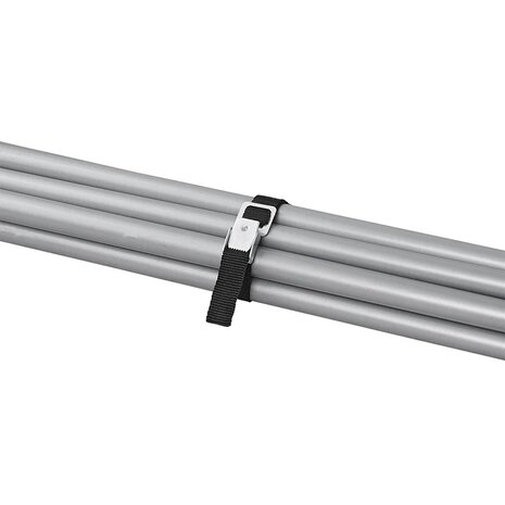 Correas de amarre con hebilla de metal de 18 mm a 75 cm (juego de 2)