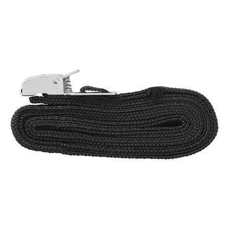 Correas de amarre con hebilla de metal de 18 mm a 200 cm (juego de 2)