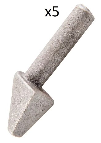 Poste de bisagra soldada 50 mm para bisagra de remolque