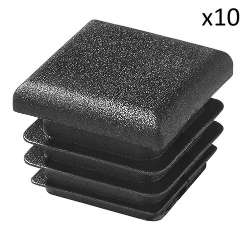Tapa cuadrada de 30x30mm x10 unidades