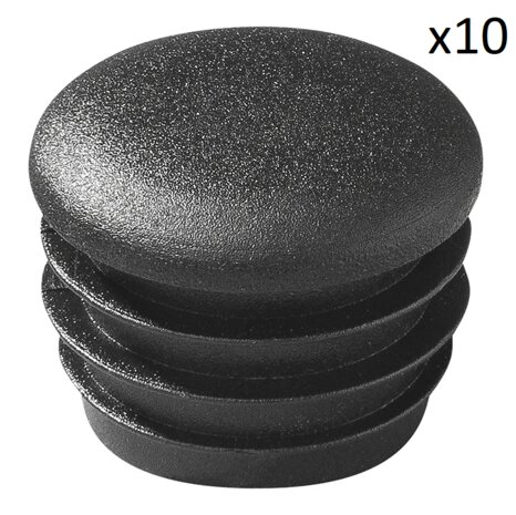 Tapa cuadrada de Ø25mm x10 unidades