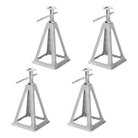 Juego de soporte de aluminio de 4 piezas