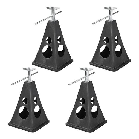 Juego de soporte de plastico 4 piezas 750 kg pieza