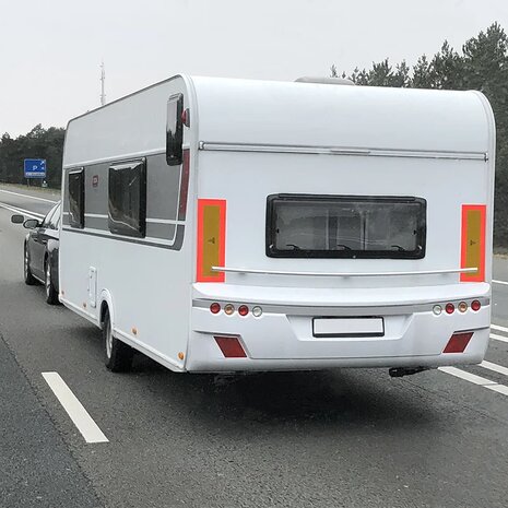 Etiqueta adhesiva de marcado ECE 70