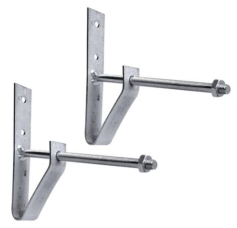 Juego de 2 soportes para neumaticos para montaje en pared