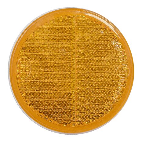 Reflector naranja autoadhesivo de 60 mm x5 piezas