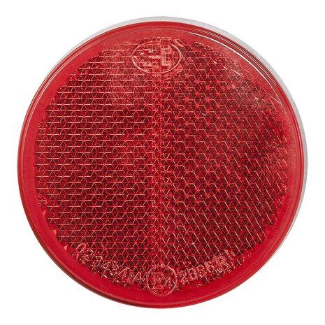 Reflector rojo autoadhesivo de 60 mm x5 piezas