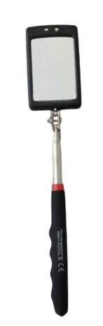 Juego de soportes magneticos flexibles y telescopicos con espejo de inspeccion – 6 piezas