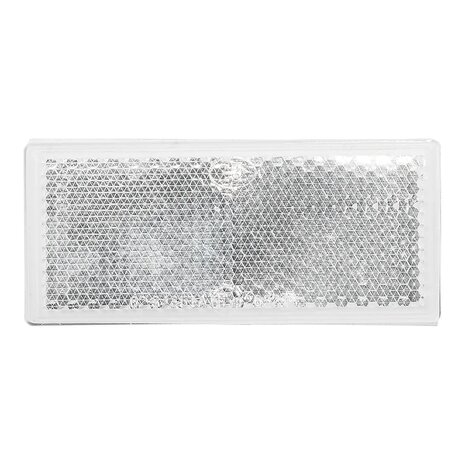 Reflector blanco 82x36mm autoadhesivo x5 piezas
