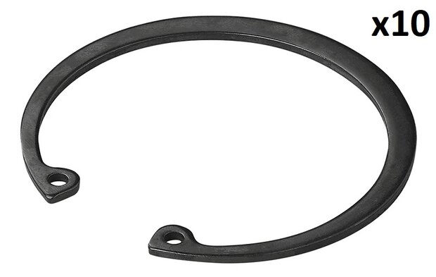 Anillo Seeger diametro 64 mm x10 piezas