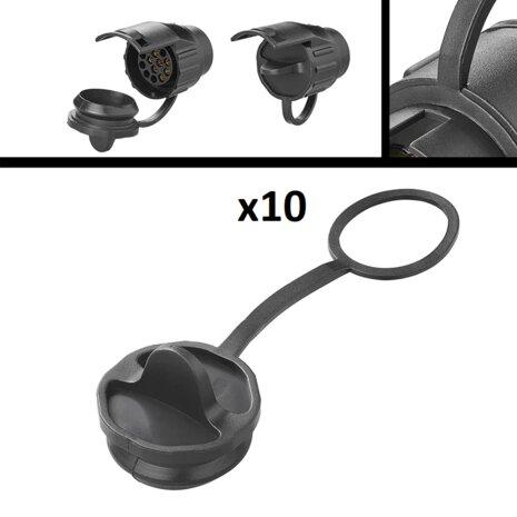 Tapa protectora para adaptador hembra x10 unidades