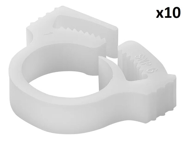 Abrazadera de manguera con cierre rapido 12–14 mm x10 unidades