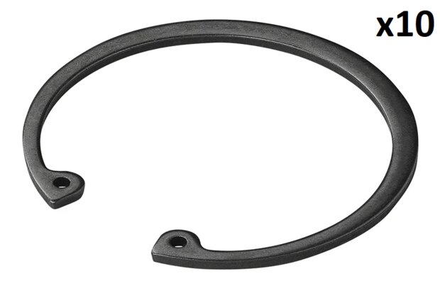 Anillo Seeger diametro 72 mm x10 unidades