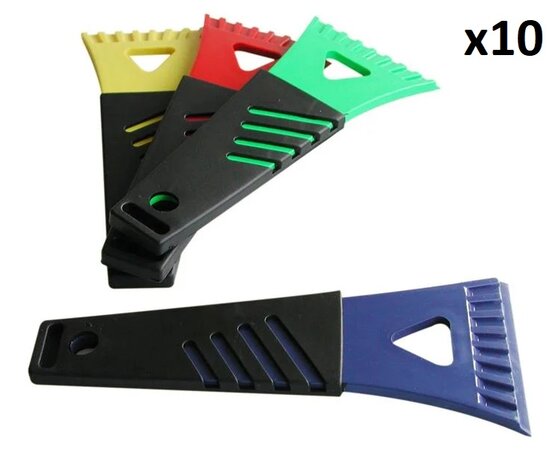 Promocion de raspadores de hielo x10 piezas
