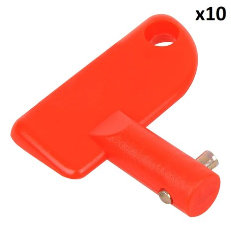 Llave para interruptor de alimentacion principal x10 piezas