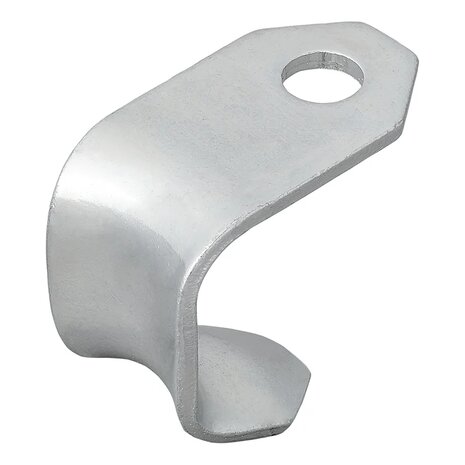 Gancho atornillable de metal 37 x 25 x 3 mm x5 unidades