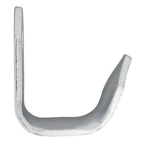 Gancho atornillable de metal 37 x 25 x 3 mm x5 unidades