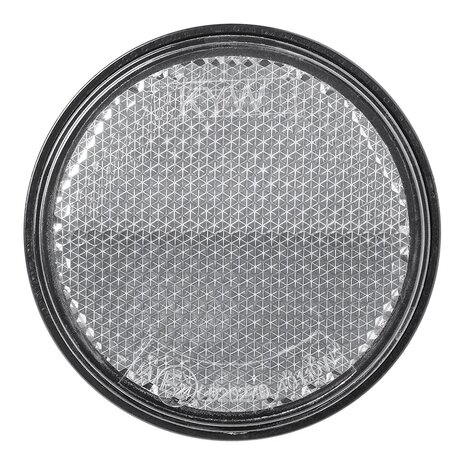 Reflector blanco 60 mm con tornillo 5 x10 piezas