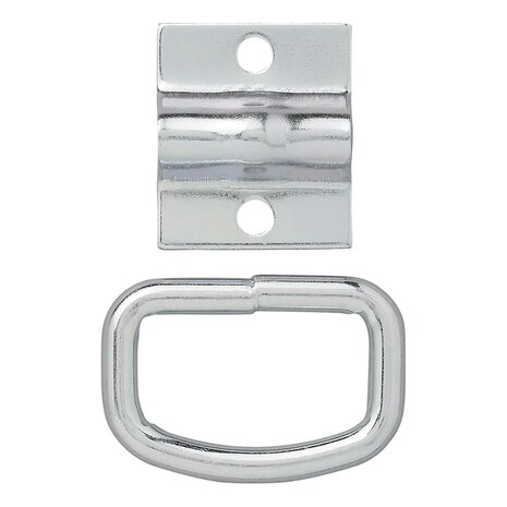 Anilla de amarre de dos piezas 42 x 36 mm x10 unidades